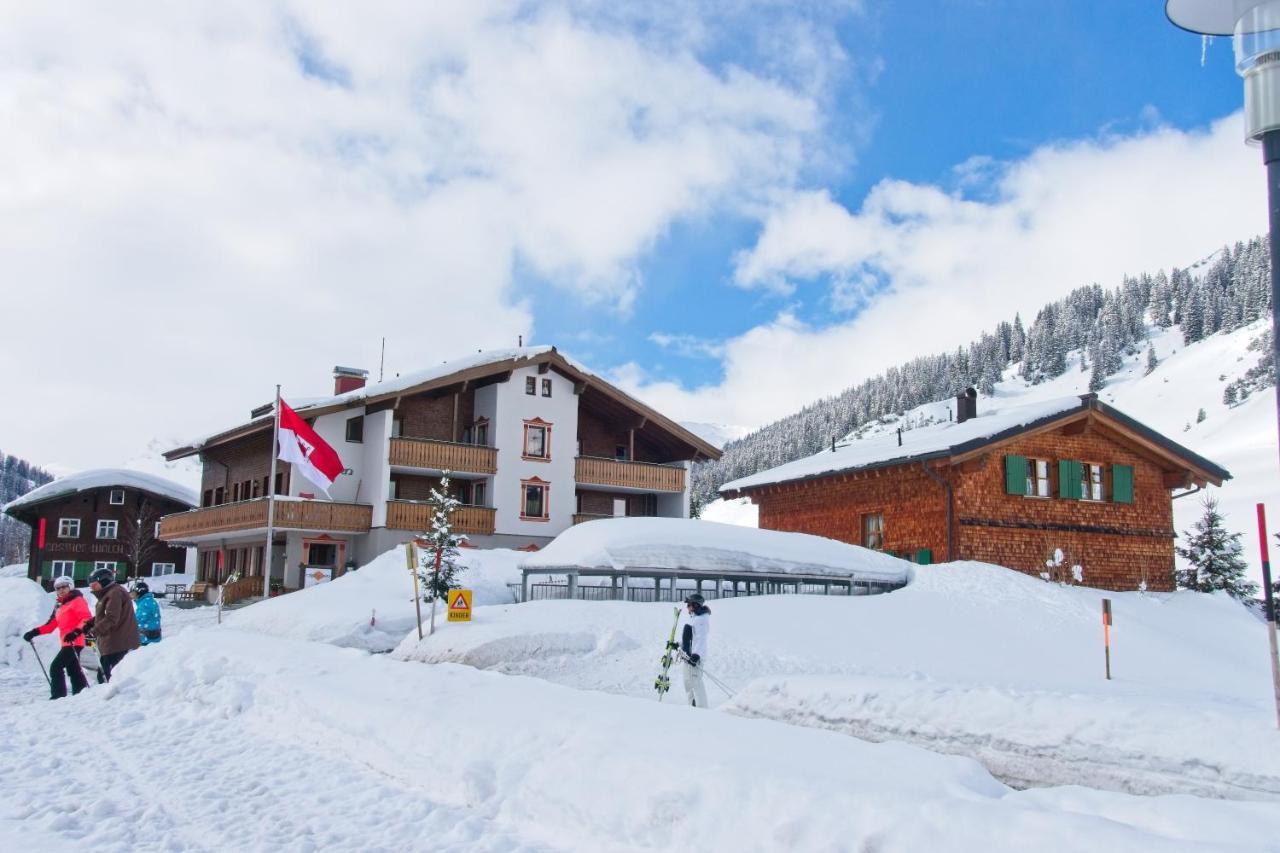 Gasthaus & Pension Alphorn Lech am Arlberg Eksteriør billede